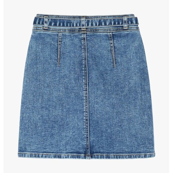 Joe's Jeans Girl's Laney Denim Mini Skirt - Super Vintage - Size 16 - Picture 2 of 2